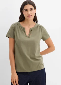 T-shirt à encolure originale