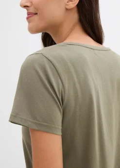 T-shirt à encolure originale