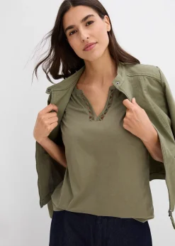 T-shirt à encolure originale