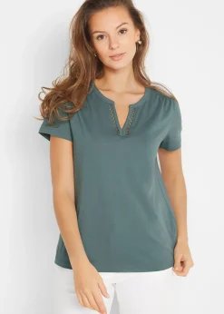 T-shirt à encolure originale