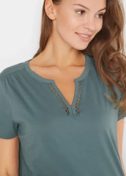 T-shirt à encolure originale