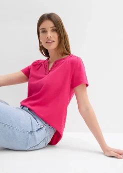 T-shirt à encolure originale