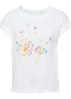 T-shirt à imprimé floral