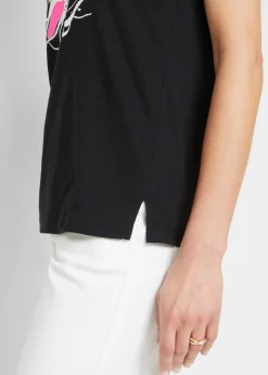 T-shirt à imprimé floral