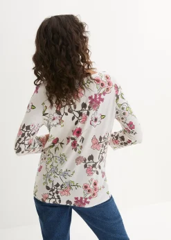 T-shirt à imprimé floral