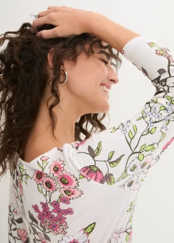 T-shirt à imprimé floral