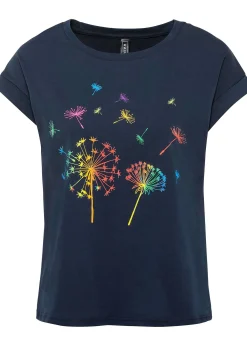 T-shirt à imprimé floral