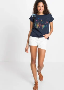 T-shirt à imprimé floral