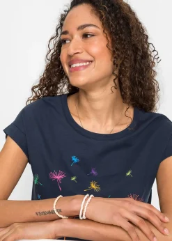 T-shirt à imprimé floral