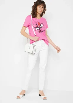 T-shirt à imprimé floral