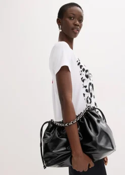 T-shirt à imprimé léopard