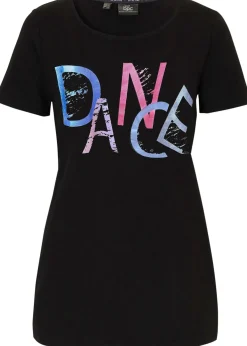 T-shirt à imprimé rétro