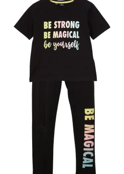 T-shirt + legging (ens. 2 pces.)