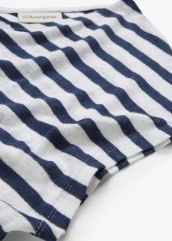 T-shirt 100% lin à manches chauve-souris