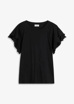 T-shirt à manches fantaisie