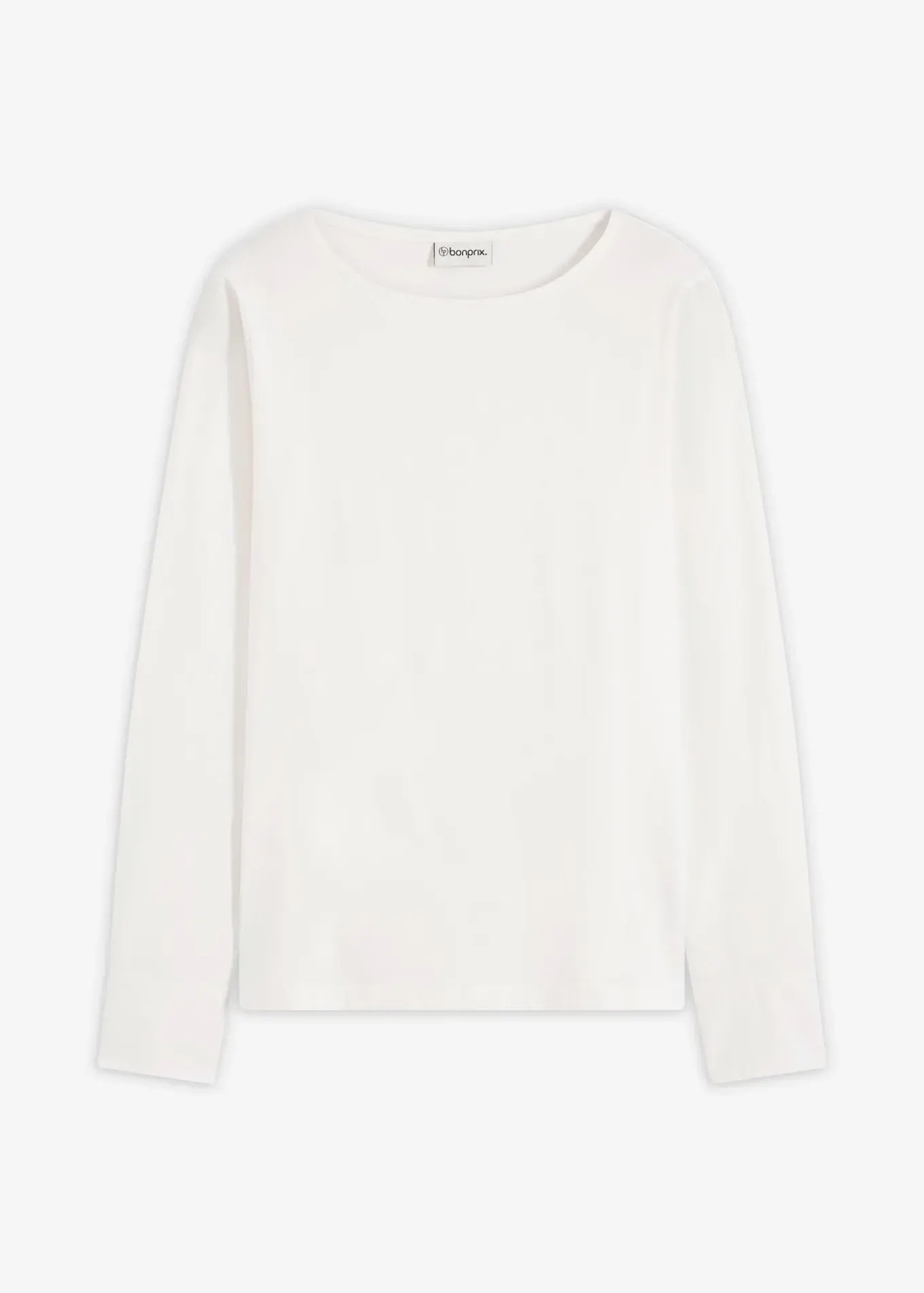 T-shirt à manches longues en popeline
