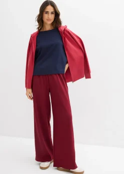 T-shirt à manches raglan en coton épais