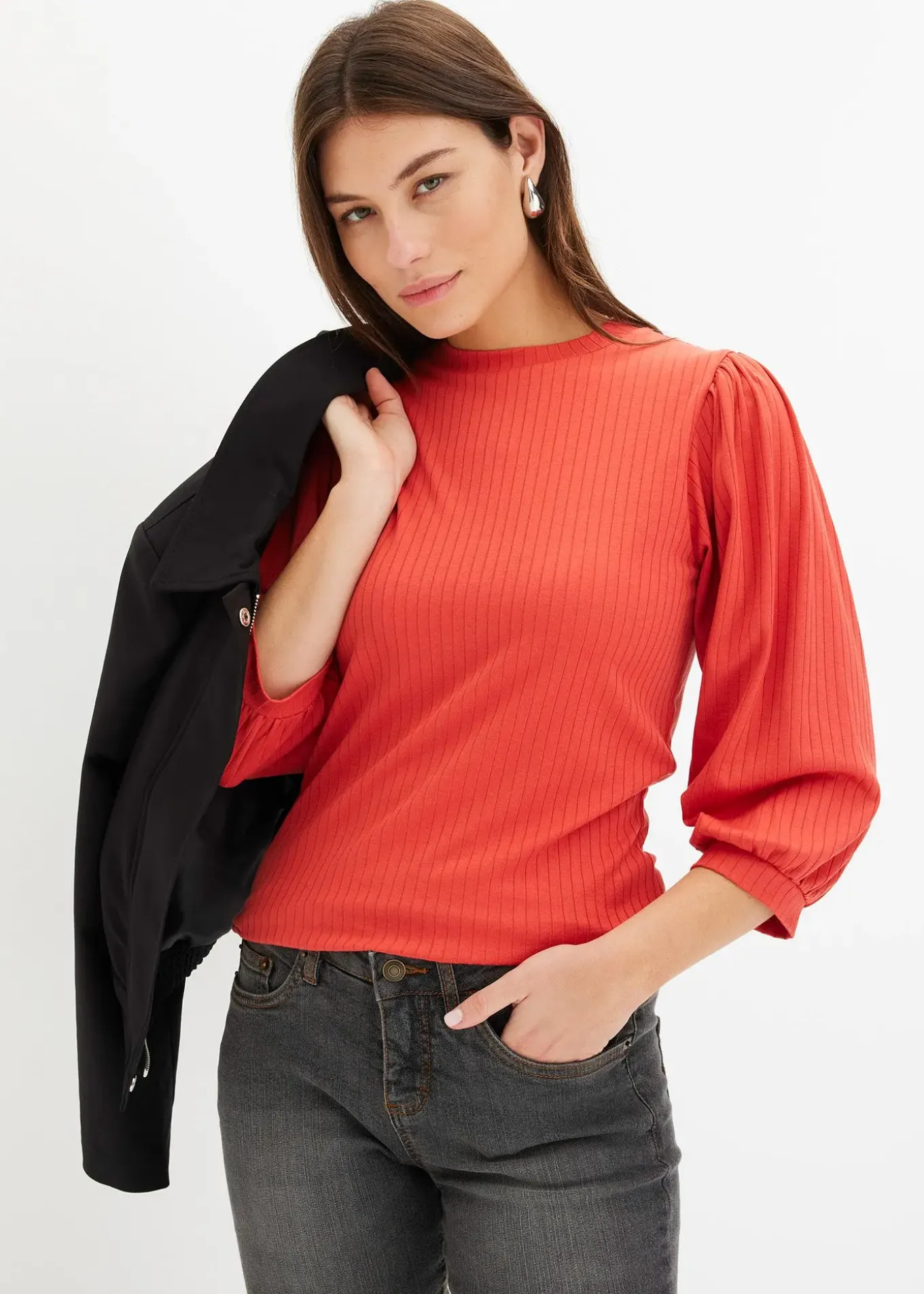 T-shirt à manches volumineuses