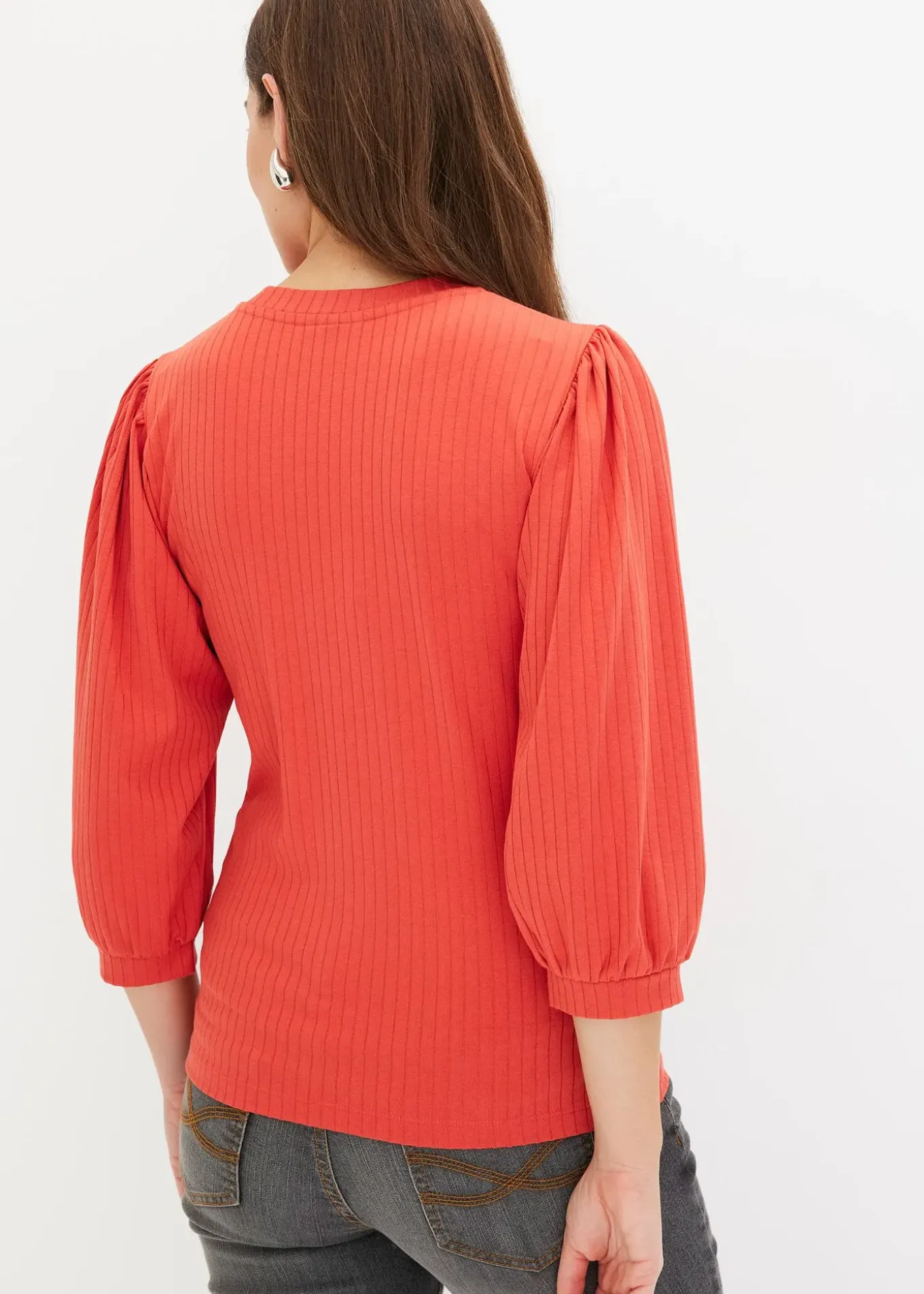 T-shirt à manches volumineuses