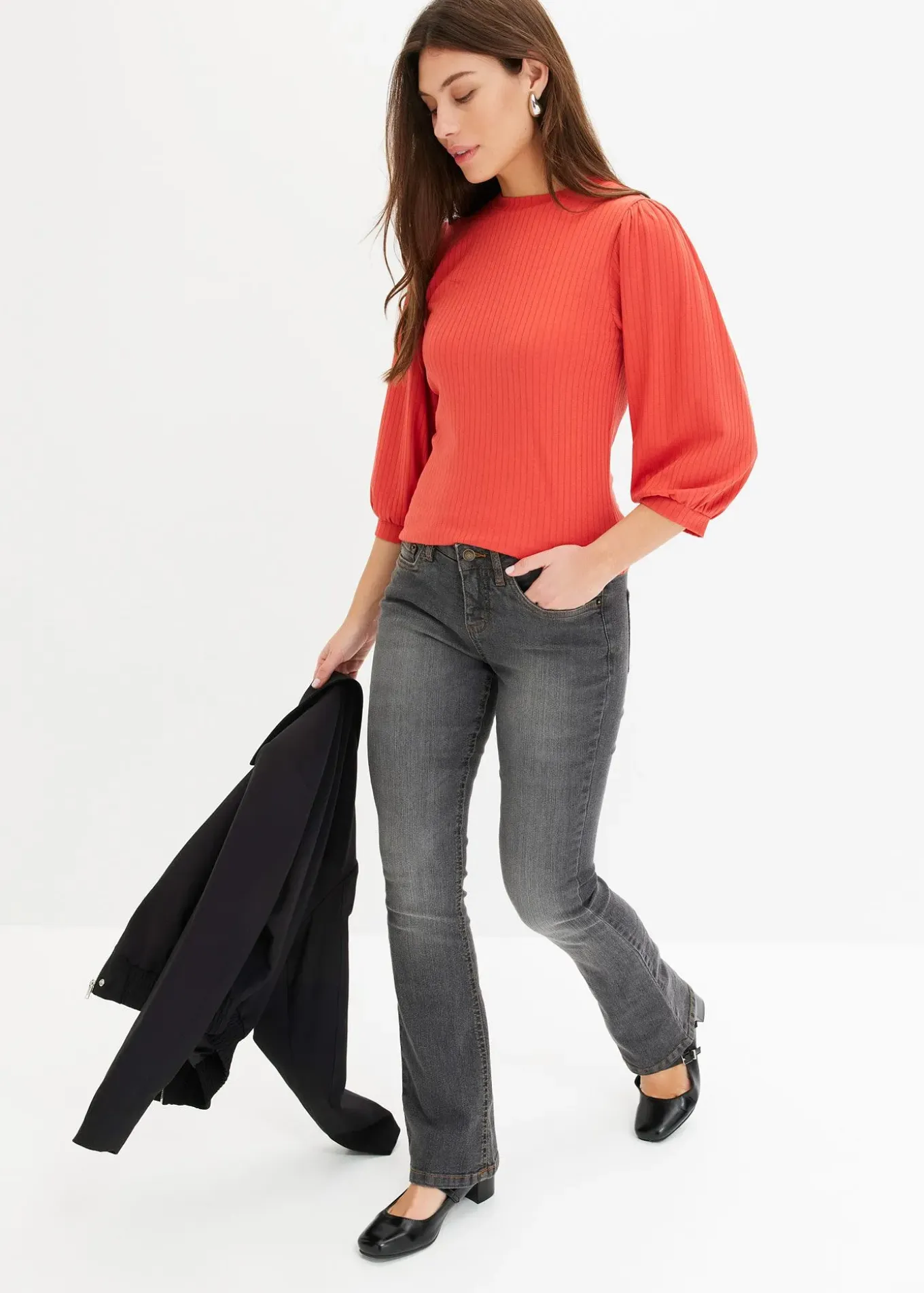 T-shirt à manches volumineuses