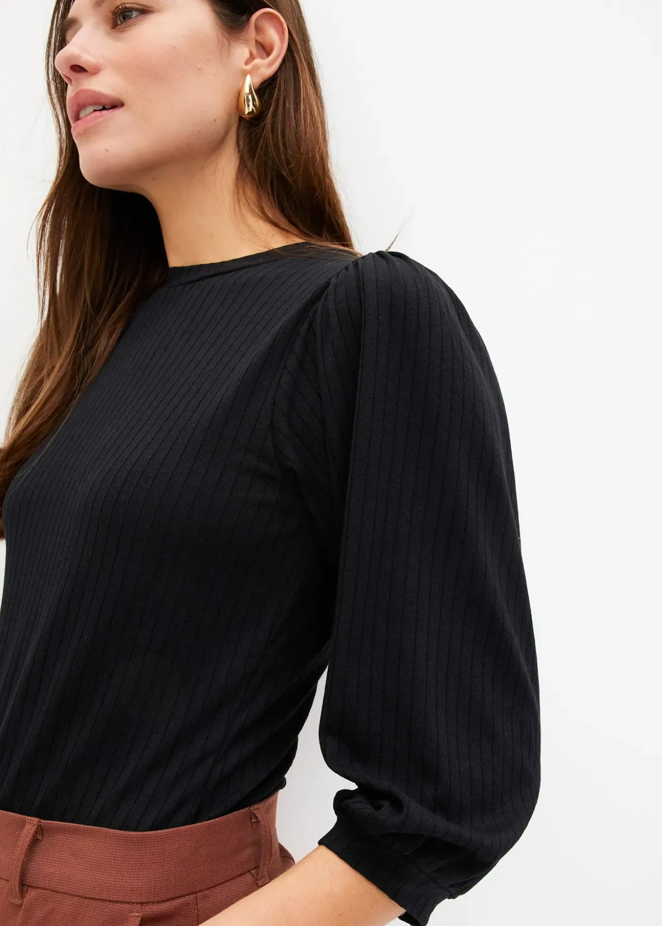 T-shirt à manches volumineuses