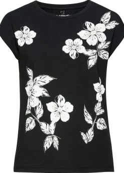 T-shirt à motif floral