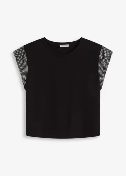 T-shirt à épaulettes