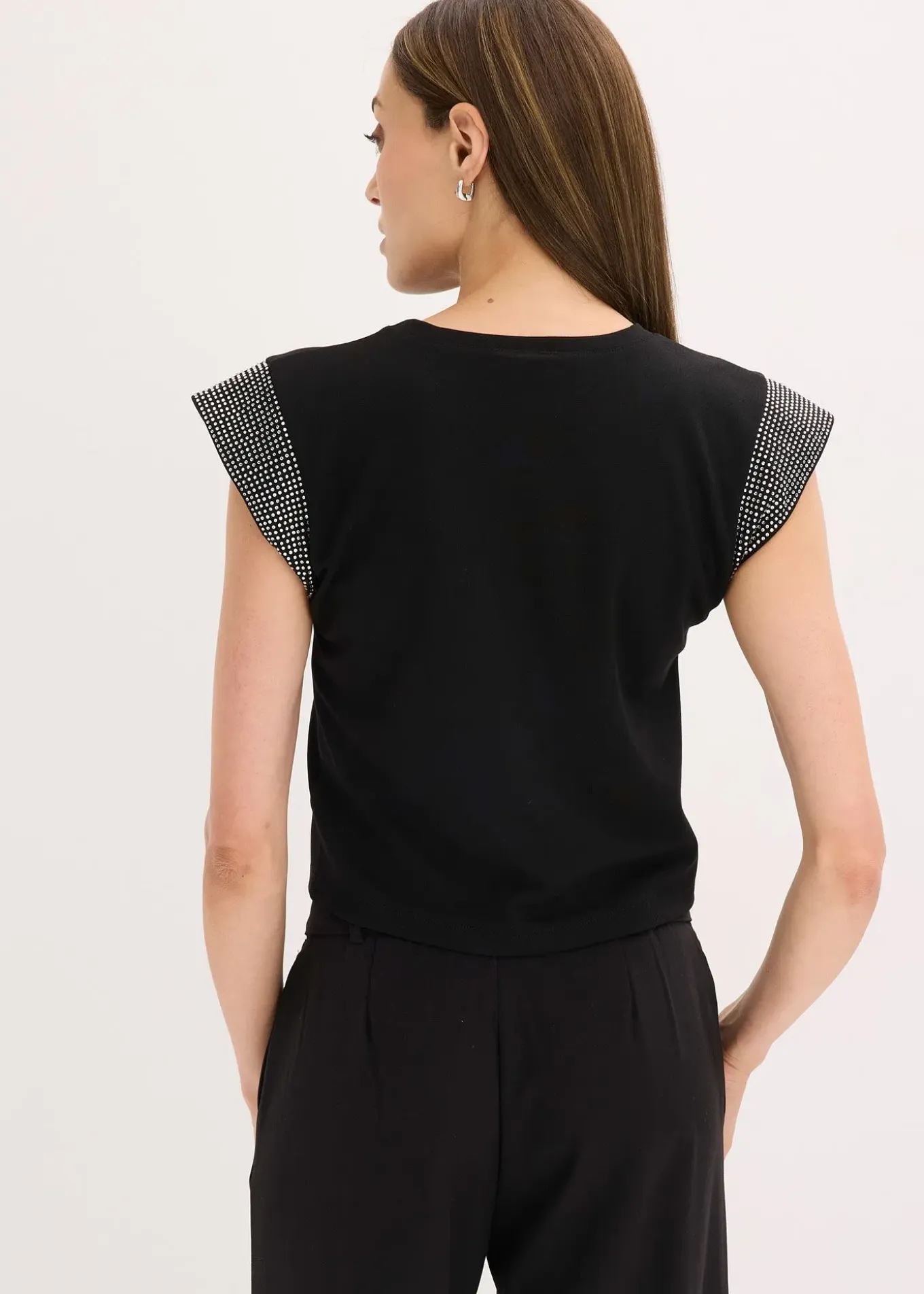 T-shirt à épaulettes