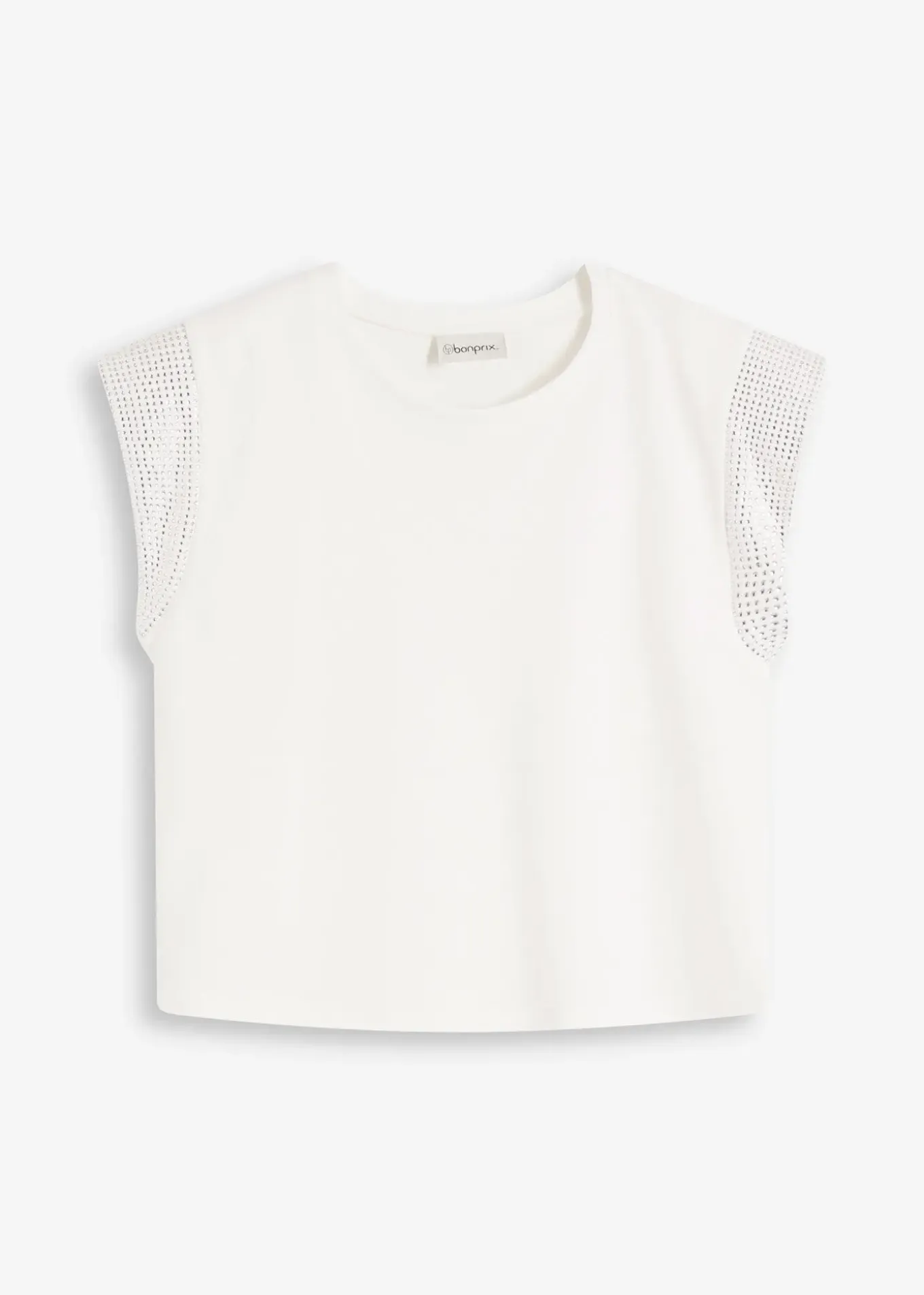 T-shirt à épaulettes