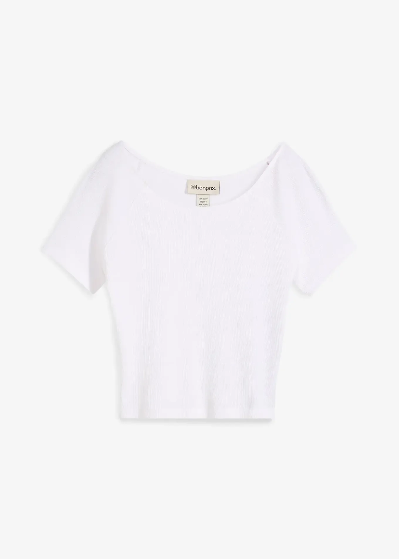 T-shirt ajusté 100% coton