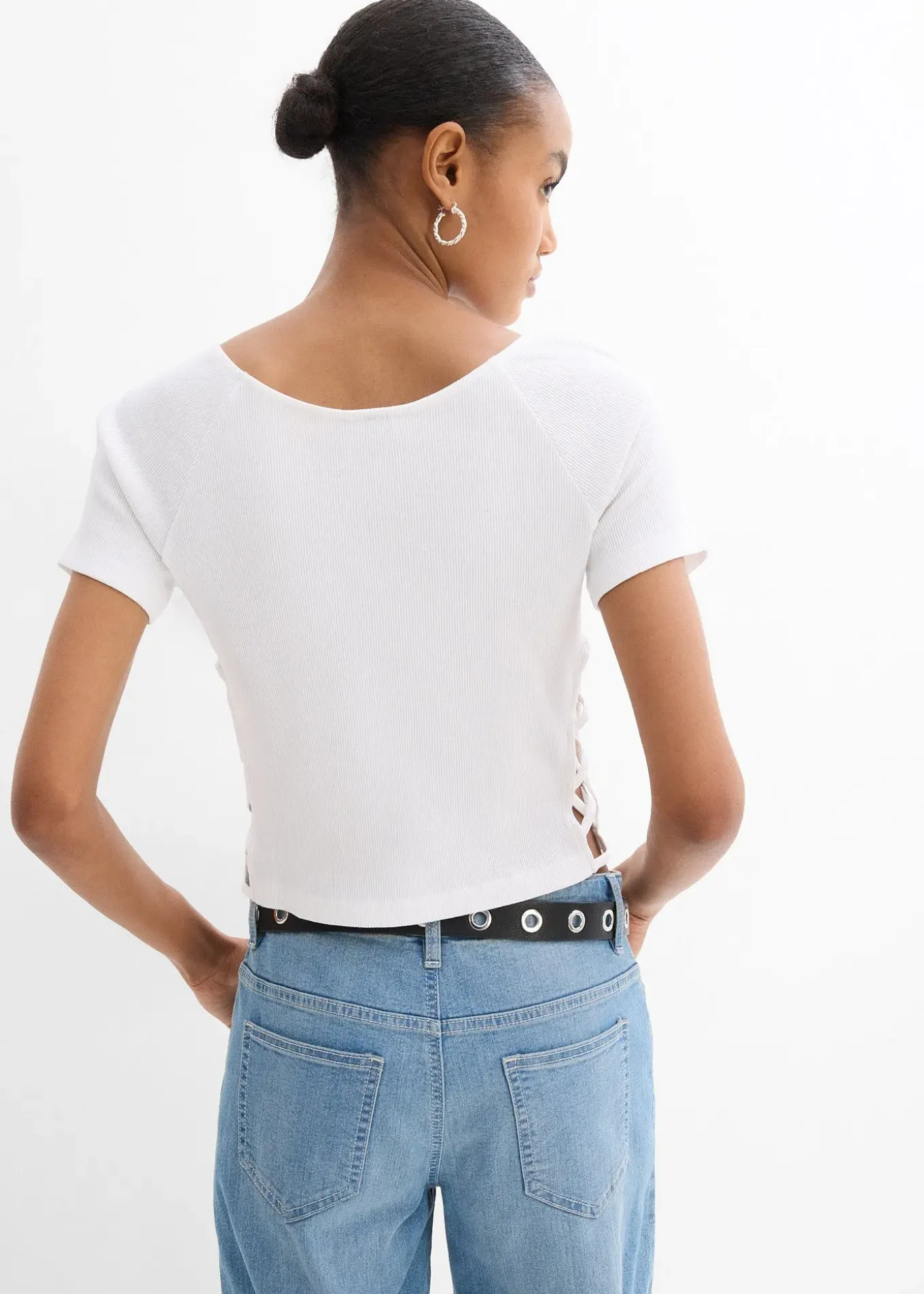 T-shirt ajusté 100% coton