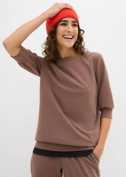 T-shirt ample en matière néoprène