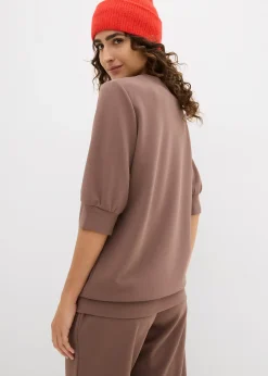 T-shirt ample en matière néoprène