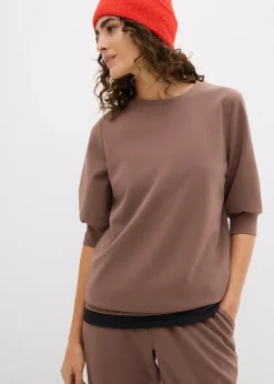 T-shirt ample en matière néoprène