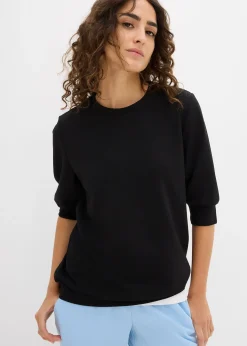 T-shirt ample en matière néoprène