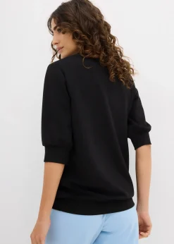 T-shirt ample en matière néoprène