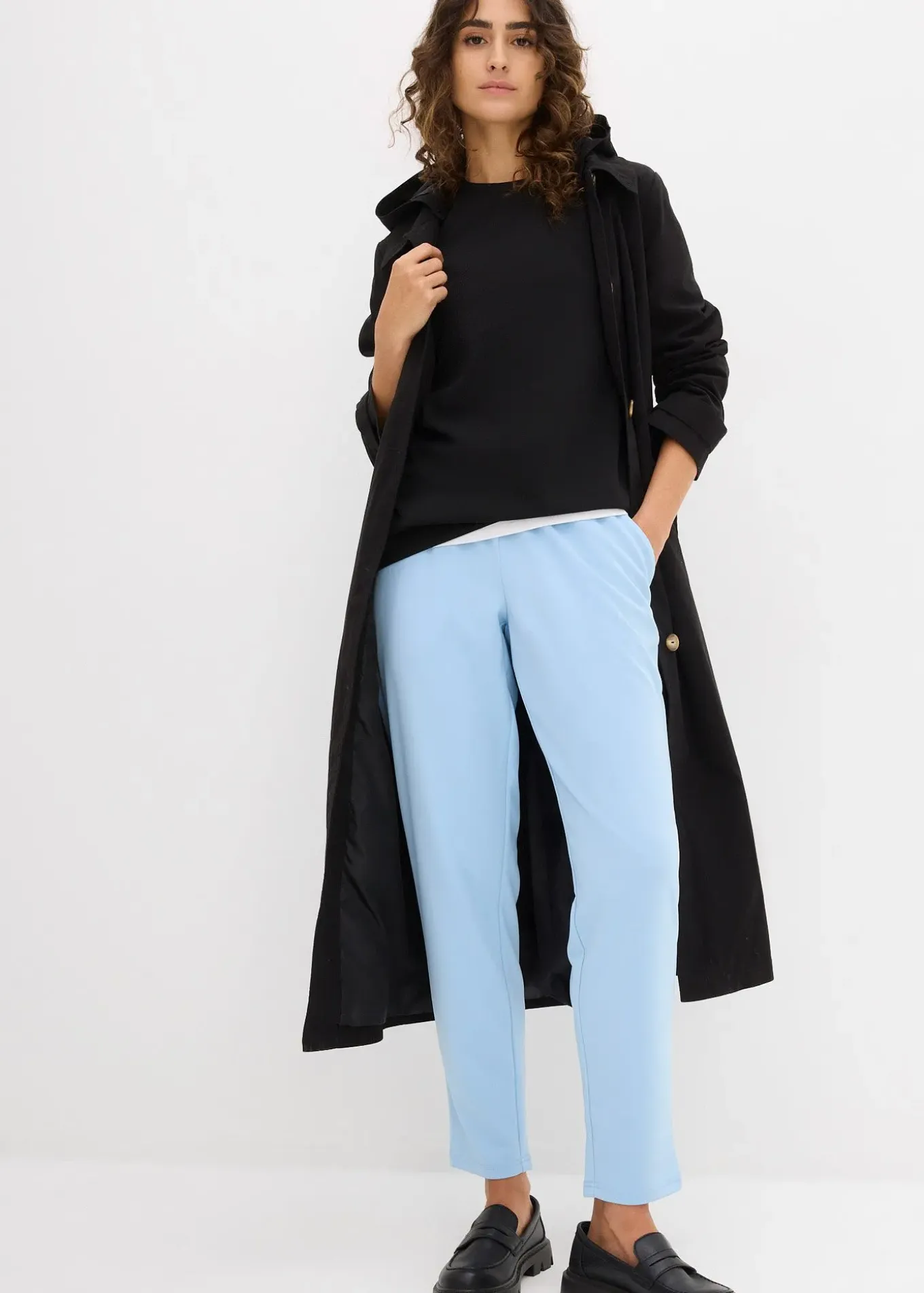 T-shirt ample en matière néoprène