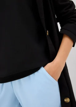 T-shirt ample en matière néoprène