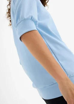 T-shirt ample en matière néoprène