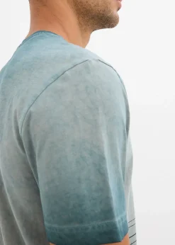 T-shirt aspect délavé en coton