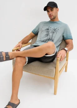 T-shirt aspect délavé en coton