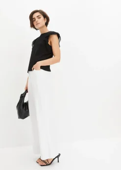 T-shirt avec dentelle