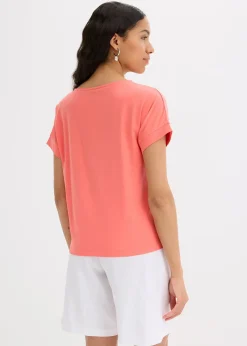 T-shirt avec détail noué