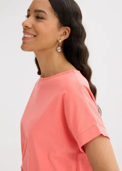 T-shirt avec détail noué