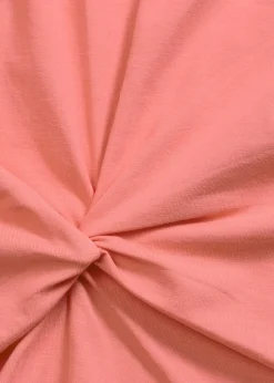 T-shirt avec détail noué