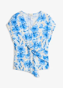 T-shirt avec détail nœud