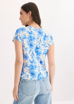 T-shirt avec détail nœud