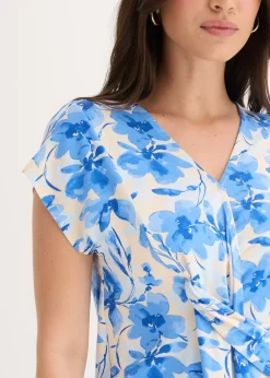 T-shirt avec détail nœud