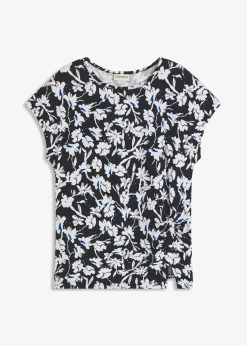 T-shirt avec effet noué