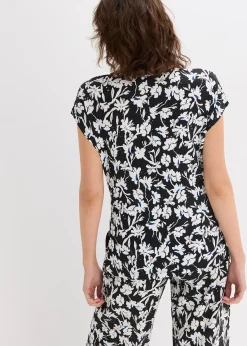 T-shirt avec effet noué